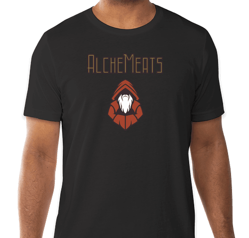 AlcheMeats Short-Sleeve T-Shirt - Vintage Black
