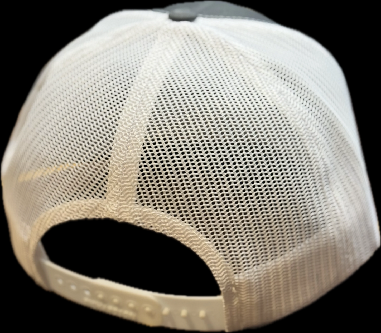AlcheMeats Trucker Snapback Hat - Charcoal/White