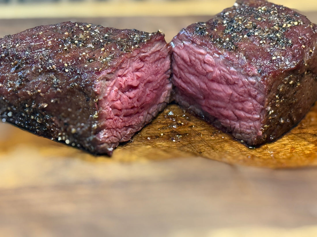 Reverse-Seared Prime Denver Steak
