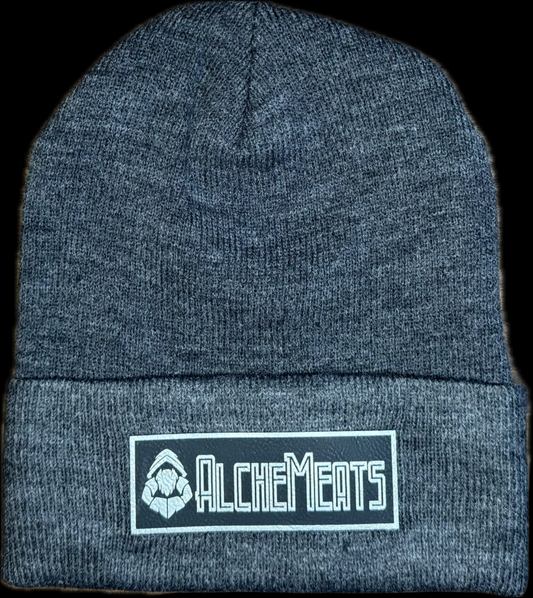 AlcheMeats Cuffed Beanie - Dark Gray - AlcheMeats