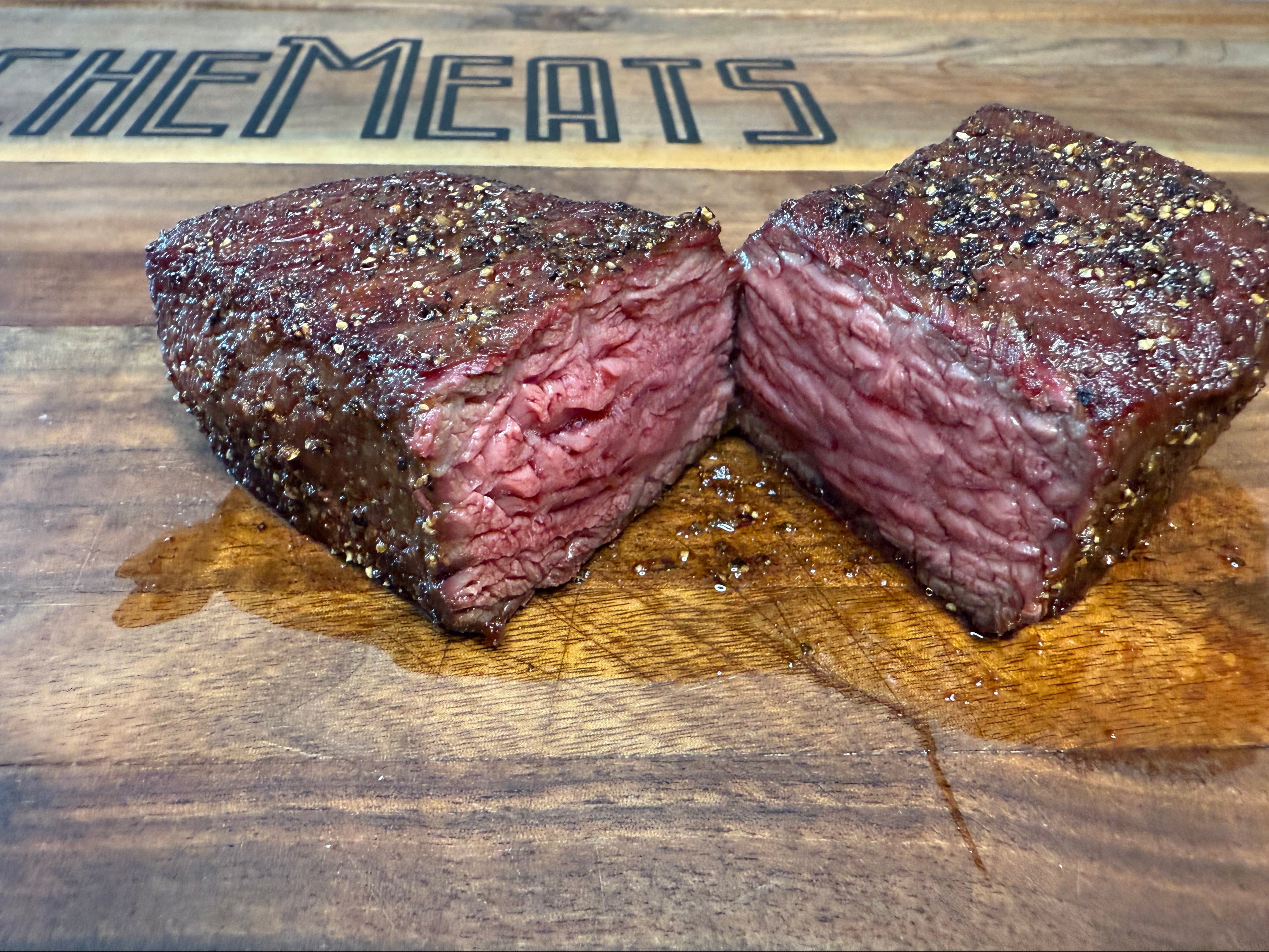 Prime Denver Steak seasoned with The Alchemist seasoning by AlcheMeats