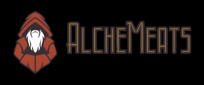 AlcheMeats Logo Horizontal Black